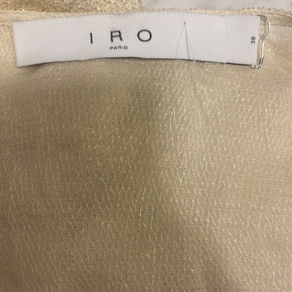 IRO Gold Mini Dress - Picture 7 of 9